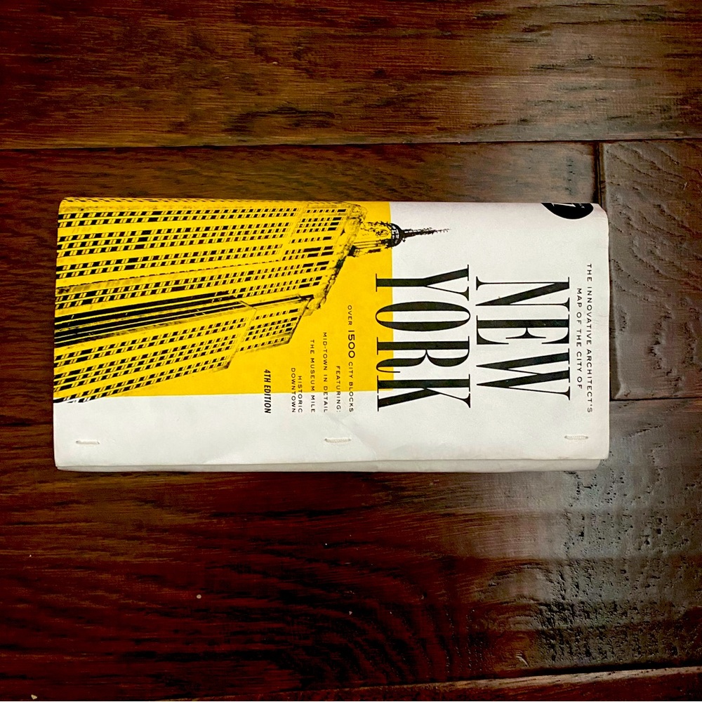 Kate Spade NYC Map Clutch purse NWT